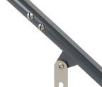 VW Bus Front Safari Window, 14-Gauge Primer Steel, 1955-67