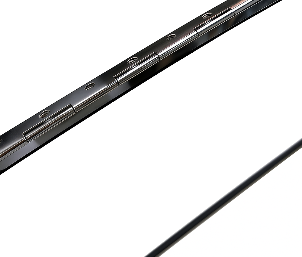 VW Beetle Front Safari Window, 14-Gauge Chrome Steel, 1958-64