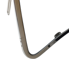 VW Beetle Front Safari Window, 14-Gauge Chrome Steel, 1958-64