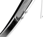 VW Beetle Rear Safari Window, 14-Gauge Chrome Steel, 1965-72