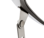 VW Beetle Rear Safari Window, 14-Gauge Chrome Steel, 1958-64