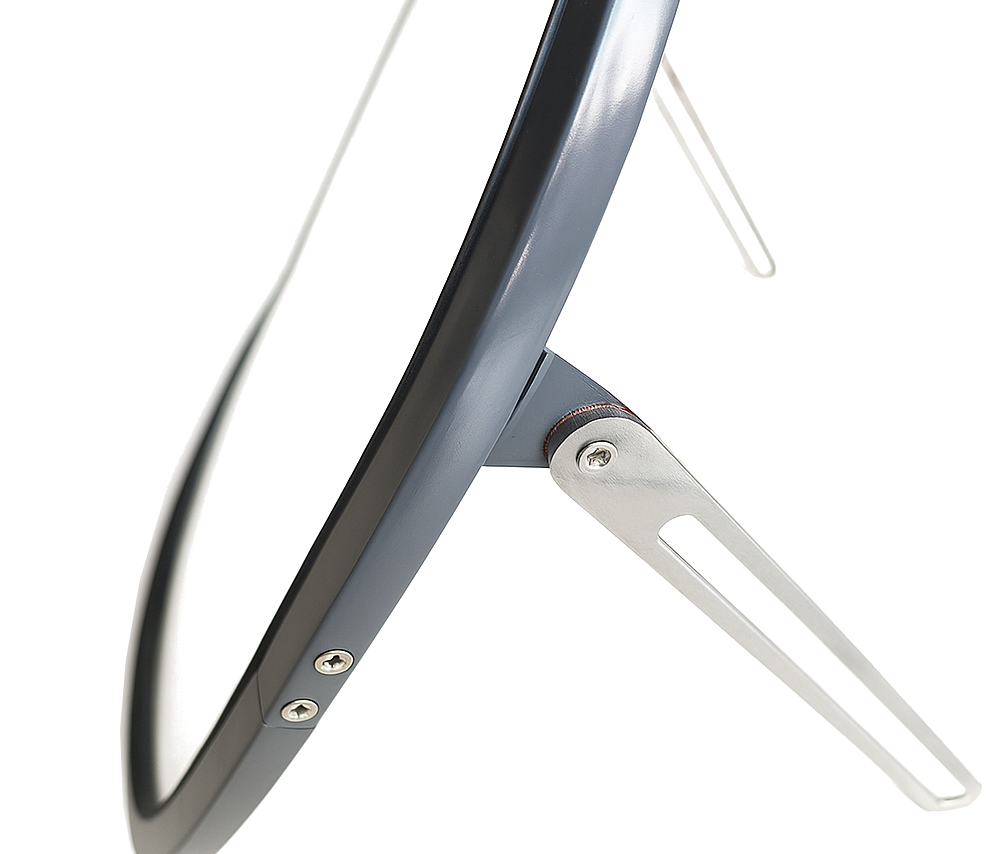 VW Beetle Rear Safari Window, 14-Gauge Bare Steel, 1958-64