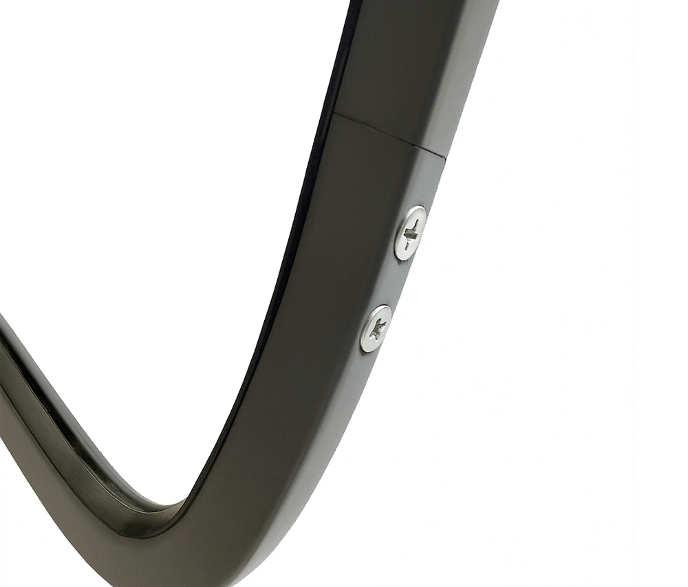 VW Beetle Front Safari Window, Slightly Curved, 14-Gauge Primer Steel, 1965-72