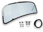 VW Beetle Front Safari Window, 14-Gauge Chrome Steel, 1958-64