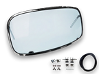 VW Beetle Rear Safari Window, 14-Gauge Chrome Steel, 1958-64